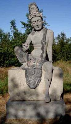 The Nirvanaman  ..... Mr Cool
The Buddha enjoying the bliss of attainment

@ Victoria's Way, Roundwood, Co Wicklow, Irleand